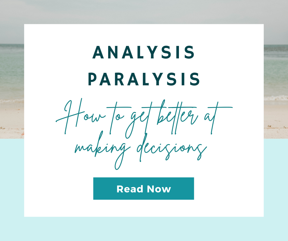 Us strategists often encounter the challenge of analysis paralysis. Stuck  in indecision. So here are 3 ways to get out of that…