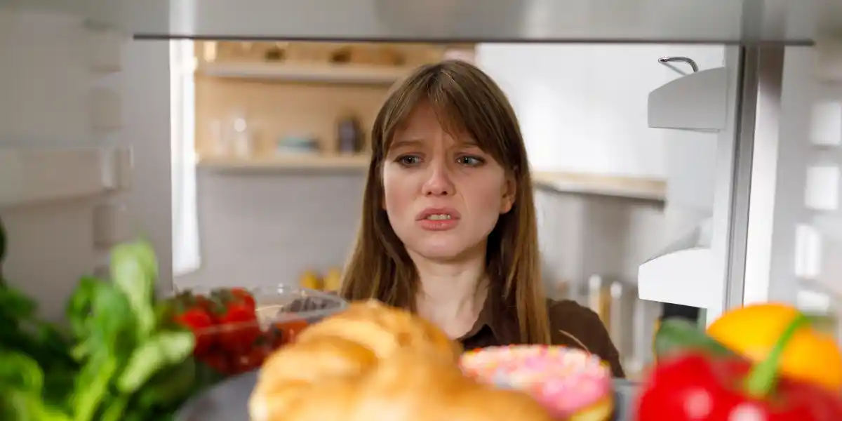 Eating without hunge