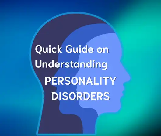 Quick guide on understanding personality disorders with illustrated head silhouettes
